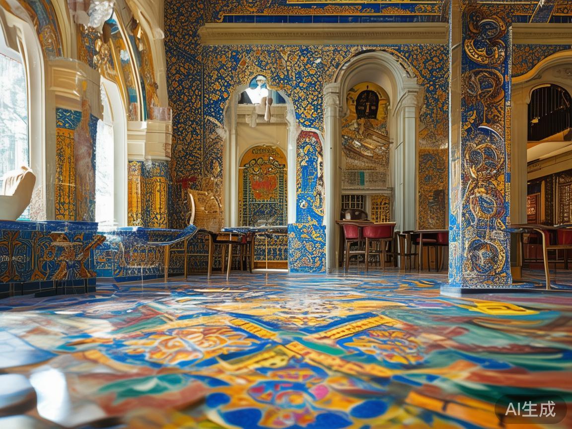 皇家澳门赌场的广告中，首先映入眼帘的是以葡式建筑元